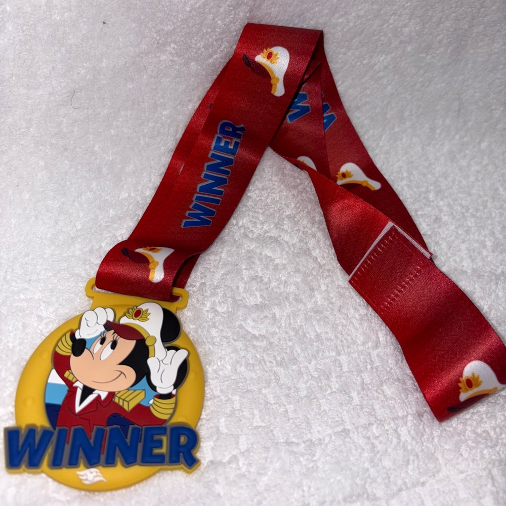 Disney Cruise Line Captain Minnie Mouse Winner Medal